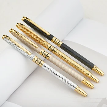 Luksus 10k Gold Fountain Pen Kuld Clip Graveeritud 0,5 mm Metallist trükiste värvimise Pliiatsid, Kirjutus-High-end Äri Kingitus Kirjatarvete