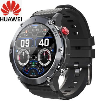HUAWEI LF26 Max Smart Watch Mehed Bluetooth Kõne Smartwatch IP68 Veekindel 360 HD Ekraan 15 Päeva Ooterežiim