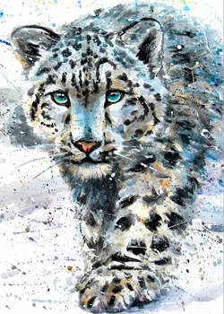 JMINE Div 5D Leopard Täielik Teemant Maali ristpistes komplektid kunsti Kõrge Kvaliteediga Loomset 3D värvi, mida teemandid