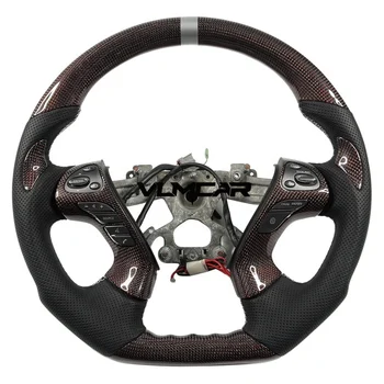 custom süsinikkiust rooli jaoks infiniti Q70 M37/racing rool