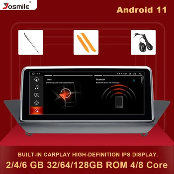 6GB IPS DSP Auto Multimeedia Mängija Android 11 BMW X1 E84 CIC 2009-2015 Raadio GPS Navigatsiooni Audio Ekraani juhtseade Stereo