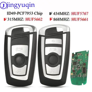 Jingyuqin 3/4 Nupud CAS4/FEM Smart Remote Key 315/434/868Mhz PCF7953 BMW 2 3 4 5 6 7 Seeria X3 X4