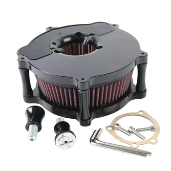 Kvaliteetne Mootorratta Air Intake Filter Cleaner For Harley Dyna/FXR 1993-17 Touring 1993-2007 94 95 96 97 98 99