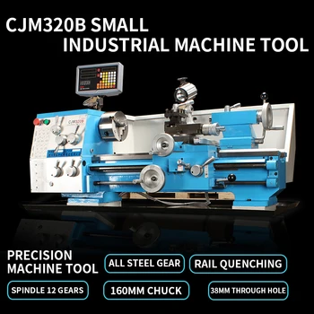 Mikro-Tööpingi CJM320B Treipingi Leibkonna Machine Tool Väikese Treipingi Täppis Instrument Treipingi Desktop Treipingi