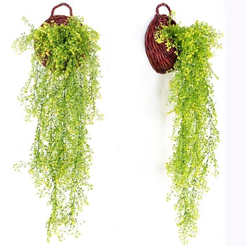 Kunstlik Paju Lehed Rotangist Kunstlik Taimed Rohelise Vanik Taimed Viinapuu Lehed Kodu Kaunistamiseks