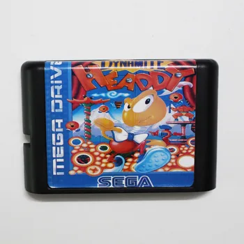 Dynamite Headdy 16 bit MD Mäng Kaardi Jaoks Sega Mega Drive Jaoks Genesis