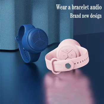 Era Mudel Seljas Traadita Vaata Audio-Sweatproof Veekindel Mini Portable Card Käevõru Bluetooth Kõlar