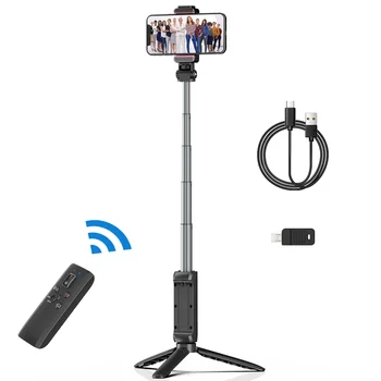 MT-40 Selfie Kinni Statiivi Selfie Kinni Traadita Bluetooth-Shooting Grip ja Statiivi jaoks Ikka Video Vlog Kaamera Bluetooth Remote