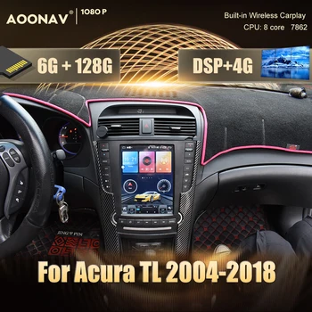 128G 2 din Android autoraadio Jaoks Acura TL 2004-2018 auto GPS navigatsiooni DvD-mängija mms Stereo vastuvõtja juhtseade