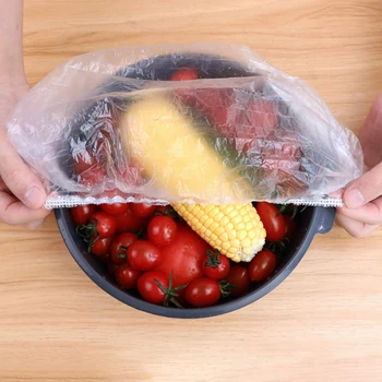 1/10Pcs, Säilitusaine Film Toiduainete Säilitamine Hõlmab Disposable Plastic Wrap Korduvkasutatavad Köök Ühekordselt Toidu kaitsekile