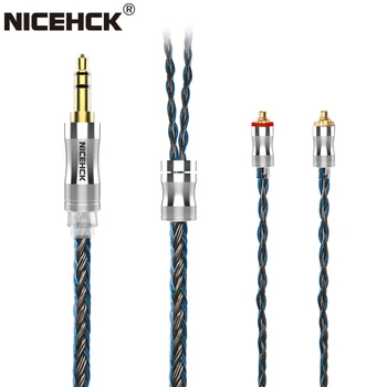 NiceHCK C24-2 24 Core hõbetatud vasesulamist Vask Peakomplekti Kaabel 3,5 mm/2,5 mm/4.4 mm MMCX/NX7/QDC/0.78 2Pin jaoks MK3 LZ A6 A7