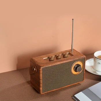 Kaasaskantav Väljas Kõneleja Classic Retro Vintage-Raadio Väike Pleier Laetav Juhtmeta Kõlarid Kodu või Kontori Decor