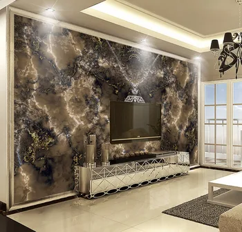 Bacaz Art must Abstraktne marmor tekstuur diamond seinamaaling 3d tapeet jaoks elutoas diivan taust tuba taustapildid deco
