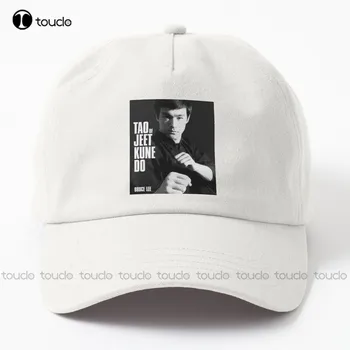 Tao Jeet Kune Do Bruce Lee Isa Müts Mütsid Meeste Puuvillased Väljas Lihtne Vintag Visiir Vabaaja Mütsid Hip-Hop Aednik Mütsid Päike Mütsid