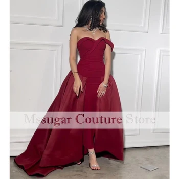 2021 Lihtne Tanssiaiset Kleit Ühe Õla Kullake Kuulsus Hommikumantlid Naiste Dubai Õhtukleidid Pikk Luksus Kleit