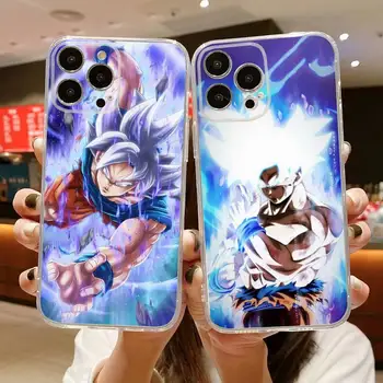 Dragon Ball Super Telefon Case For iphone 14 Pluss 13 12 11 Pro Max Mini X XS XR Pehme Läbipaistev Kate